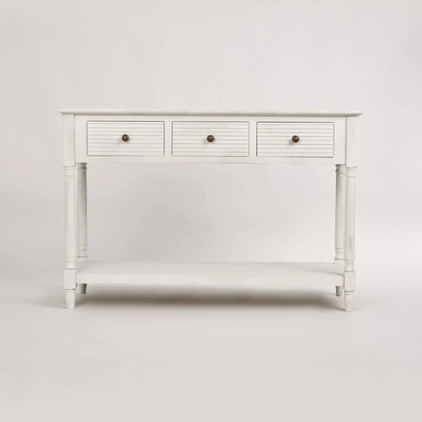 LivinHill Konzolový stolík Livorno 120 cm biely