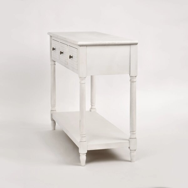 LivinHill Konzolový stolík Livorno 120 cm biely