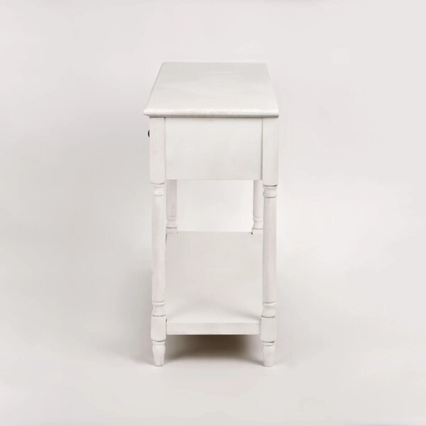 LivinHill Konzolový stolík Livorno 120 cm biely