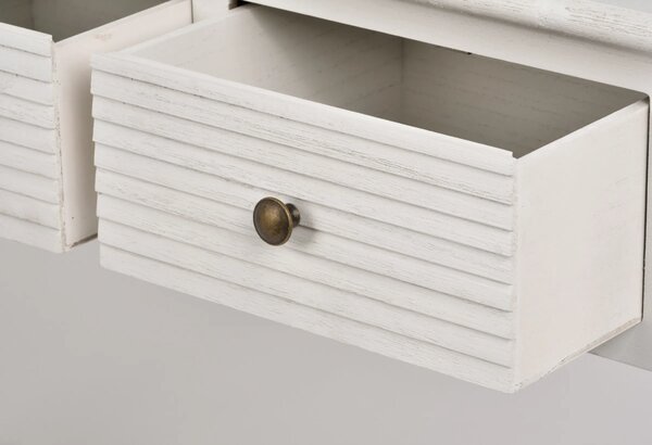 LivinHill Konzolový stolík Livorno 120 cm biely
