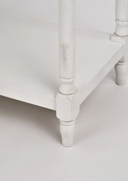 LivinHill Konzolový stolík Livorno 120 cm biely