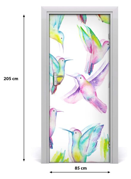 Samolepiace fototapety na dvere farebné kalibre 85x205 cm