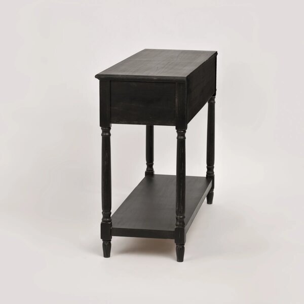 LivinHill Konzolový stolík Livorno 120 cm čierny