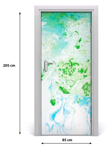Samolepiace fototapety na dvere abstraktné fľaky 85x205 cm