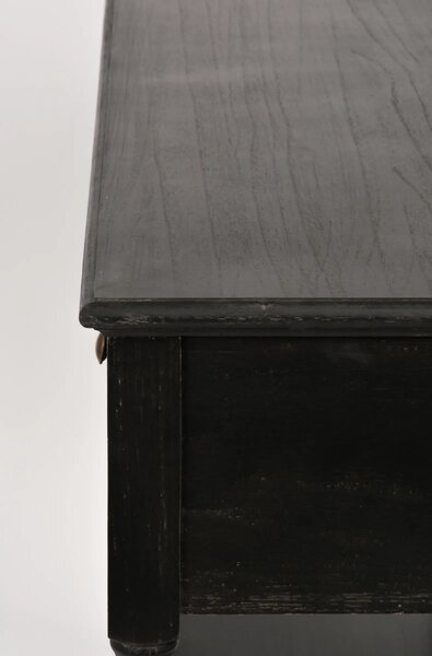 LivinHill Konzolový stolík Livorno 120 cm čierny