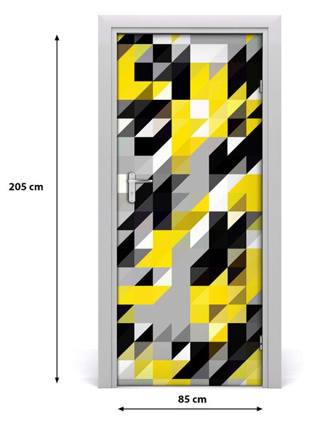 Samolepiace fototapety na dvere Geoletrické pozadia 85x205 cm
