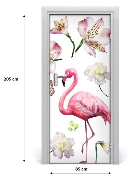 Samolepiace fototapety na dvere tropická kolekcia 85x205 cm