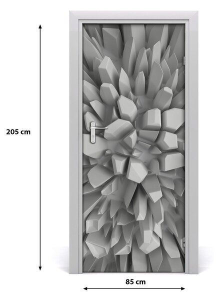 Samolepiace fototapety na dvere abstrakcie 3D 85x205 cm