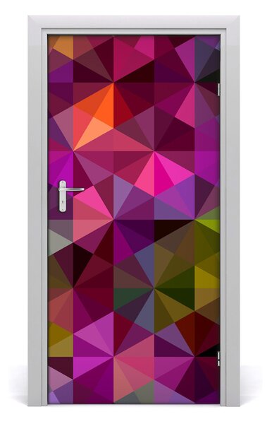Samolepiace fototapety na dvere abstrakcie vlny 95x205 cm