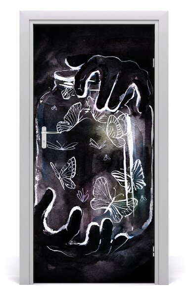 Samolepiace fototapety na dvere Motýle w zloÏky 95x205 cm