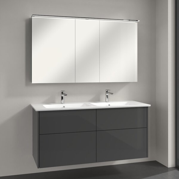 Villeroy & Boch Finero umývadlo so skrinkou 130 cm szara S00405FPR1