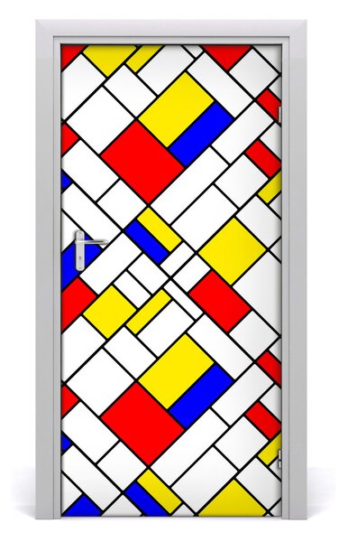 Samolepiace fototapety na dvere abstrakcie 95x205 cm