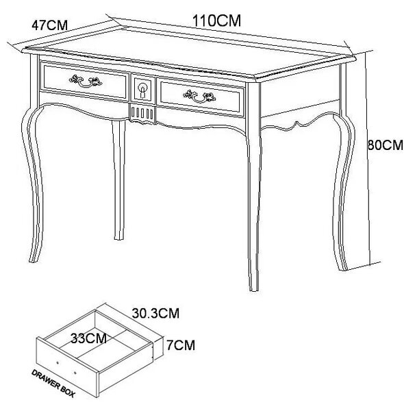 LivinHill Konzolový stolík Venero 110 cm z masívu čierny/hnedý