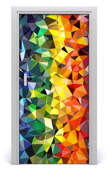 Samolepiace fototapety na dvere Geometrickké 95x205 cm