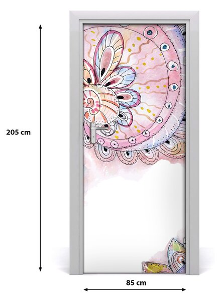 Samolepiace fototapety na dvere abstraktné vzor 85x205 cm