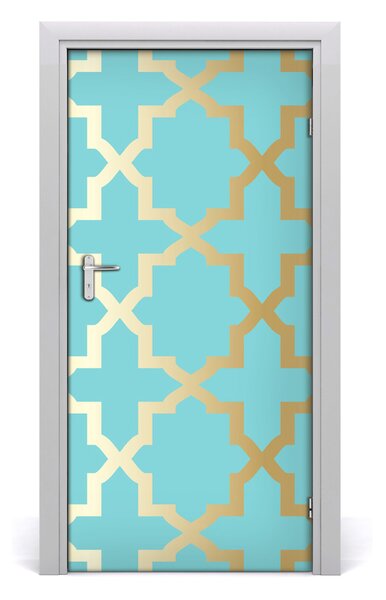 Samolepiace fototapety na dvere arabský vzor 95x205 cm