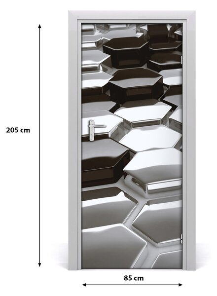 Samolepiace fototapety na dvere abstrakcie 3D 85x205 cm