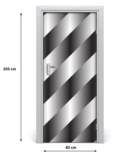 Samolepiace fototapety na dvere abstrakcie pásky 85x205 cm