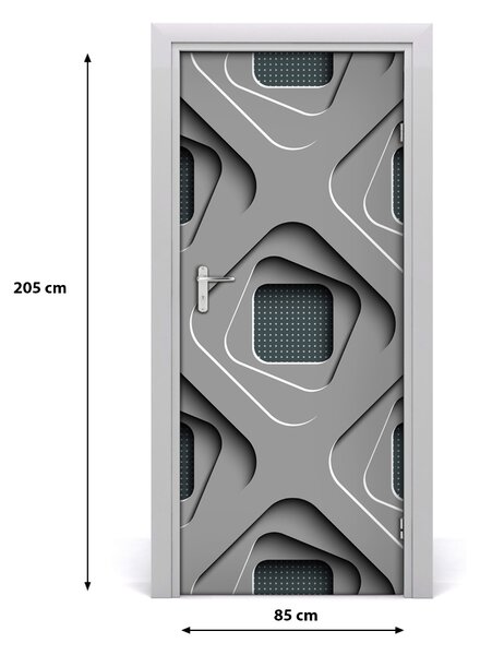 Samolepiace fototapety na dvere abstrakcie 3D 85x205 cm