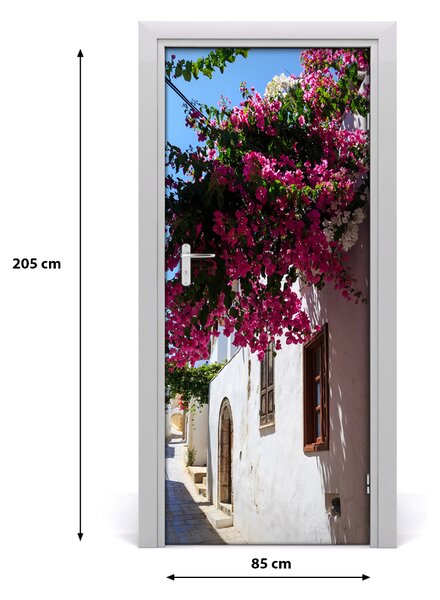 Fototapeta samolepiace na dvere Rhodos Grécko 85x205 cm