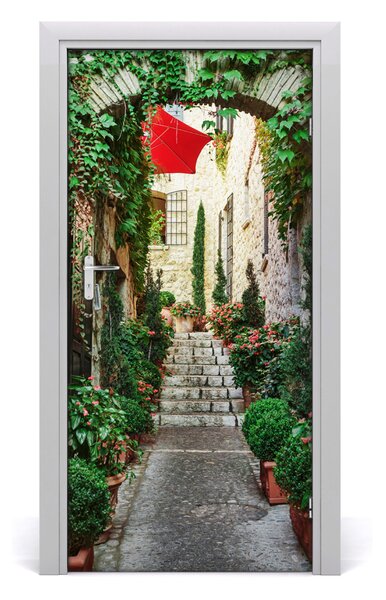 Fototapeta samolepiace na dvere Francúzsko uličky 95x205 cm