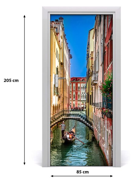 Fototapeta samolepiace na dvere Benátky Taliansko 85x205 cm
