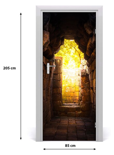 Fototapeta samolepiace na dvere piváreň zamku 85x205 cm