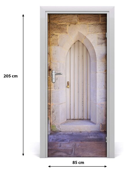 Fototapeta samolepiace na dvere dreve 85x205 cm