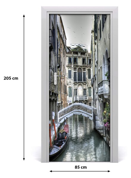 Fototapeta samolepiace na dvere Benátky Taliansko 85x205 cm