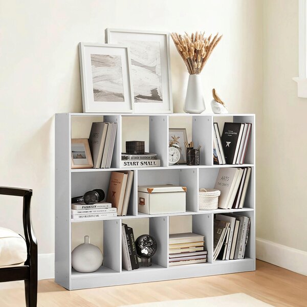 STOJACÍ REGÁL, biela, 126/100/30 cm Boxxx - Online Only kancelárie, Online Only