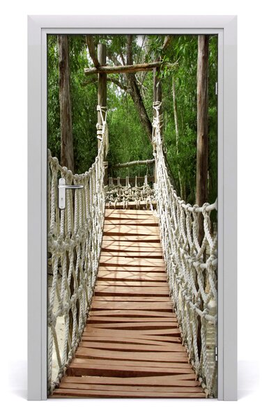 Fototapeta samolepiace na dvere Visiace most 95x205 cm