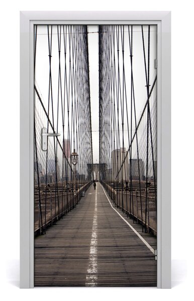 Fototapeta samolepiace na dvere Brooklyn most 95x205 cm