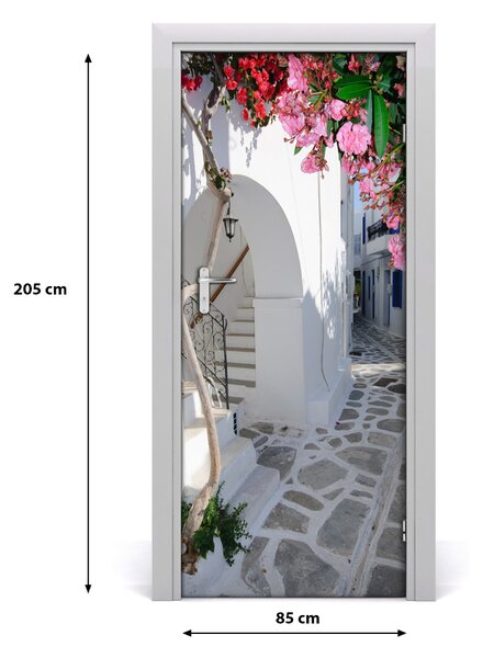 Fototapeta samolepiace na dvere grécka venisce 85x205 cm
