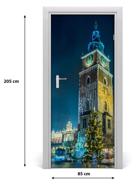 Fototapeta samolepiace na dvere Krakov Poľsko 85x205 cm
