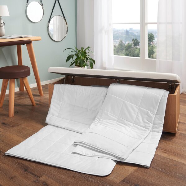LETNÁ PRIKRÝVKA, 140/220 cm, hodváb Billerbeck - Prikrývky & vankúše