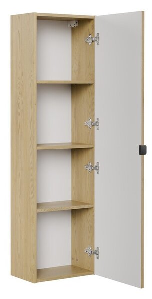 Comad Kúpeľňová zostava Ovalia so skrinkami 80 cm dub Cremona