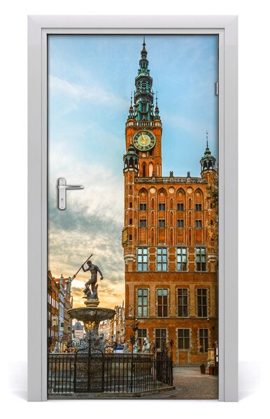 Fototapeta samolepiace na dvere Gdaňsk Poľsko 95x205 cm