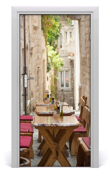Fototapeta samolepiace dvere Korčula Chorvátsko 95x205 cm