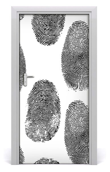 Fototapeta na dvere odtlačky prstov 95x205 cm