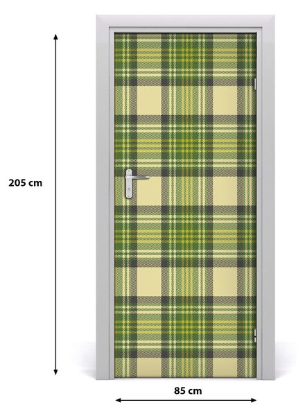 Fototapeta na dvere zelená mreža 85x205 cm