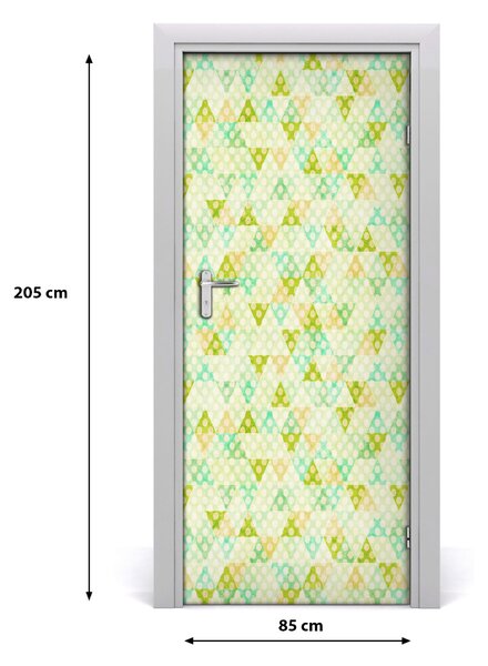 Fototapeta na dvere geometrické pozadie 85x205 cm