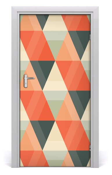 Fototapeta na dvere geometrické pozadie 95x205 cm