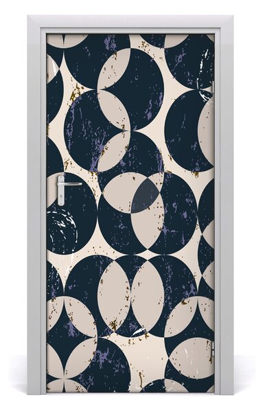 Fototapeta na dvere geometrické pozadie 95x205 cm