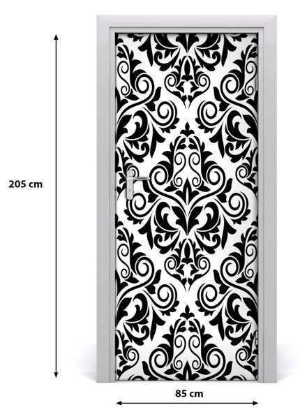 Fototapeta na dvere ornamenty 85x205 cm