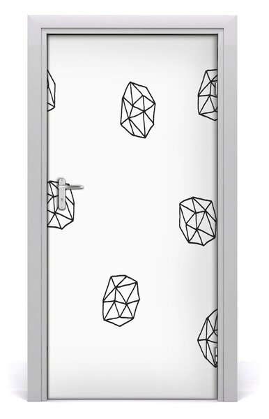Fototapeta na dvere abstraktné vzor 95x205 cm