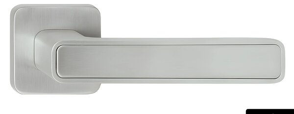 Dverné kovanie TWIN INNER (Inoxchróm) - bez výplne, kľučka-kľučka, Otvor na cylindrickú vložku PZ, Twin XR (inoxchróm)