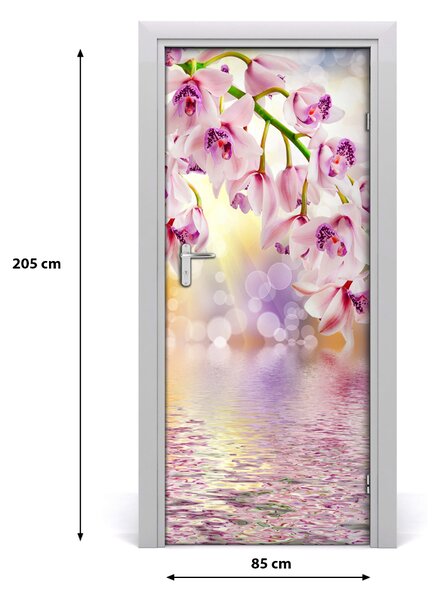 Fototapeta samolepiace orchidea 85x205 cm