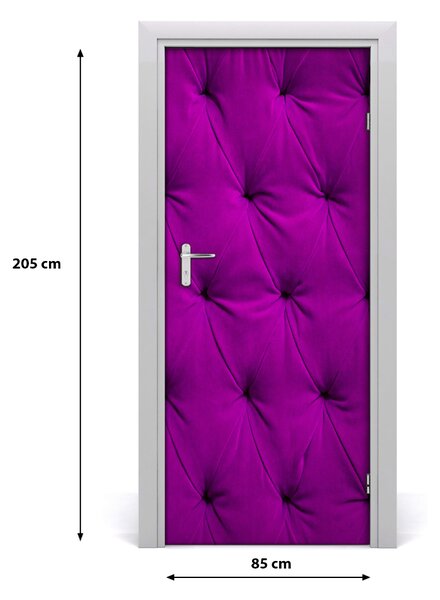 Fototapeta na dvere zamatová stena 85x205 cm