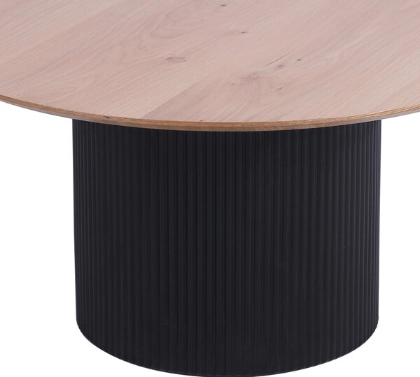 KONFERENČNÝ STOLÍK, čierna, farba duba, drevo, kompozitné drevo, 80/80/40 cm Stylife - Stolíky do obývačky, Online Only