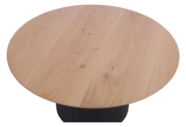 KONFERENČNÝ STOLÍK, čierna, farba duba, drevo, kompozitné drevo, 80/80/40 cm Stylife - Stolíky do obývačky, Online Only